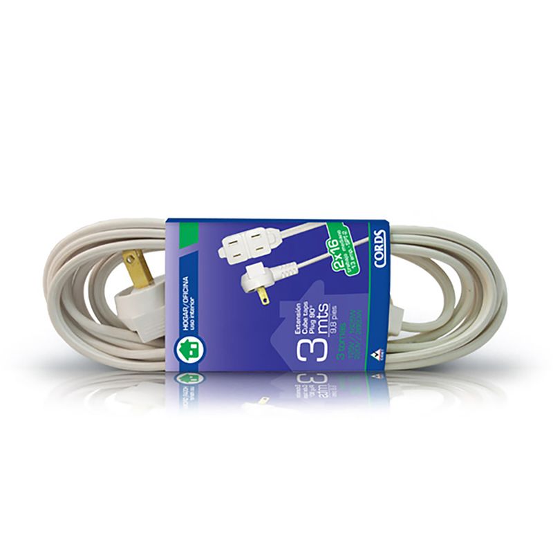 Extension-Elect-2X16-3M-Blco-Incable