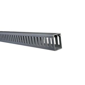 Canaleta Ranurada 40X60 Gris Dexson - SCHNEIDER