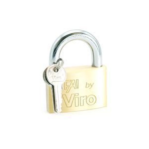 Candado Plano 70Mm Gancho Corto Fai Viro - VIRO