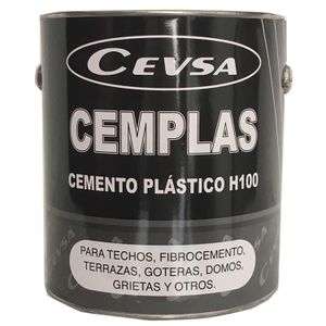 Cemento Plastico Cemplas Galon - CEVSA