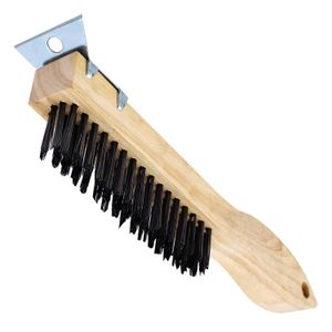 Cepillo P/Parrilla 4 Filas C/Raspador - WRT