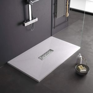 Rejilla Rectangular P/Ducha 30.48X7.62Cm1/8" - DAWN