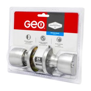 Cerradura Bano A.Inoxidable Tulipan Geo - GEO