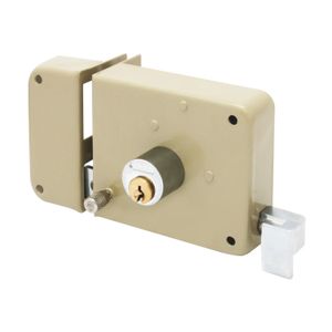Cerradura Sobreponer 50Mm Izq Cil Fijo Fanal - FANAL