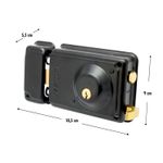 Cerradura-Sobreponer-Ref-72Mm-Izq-Negra-Kwikse