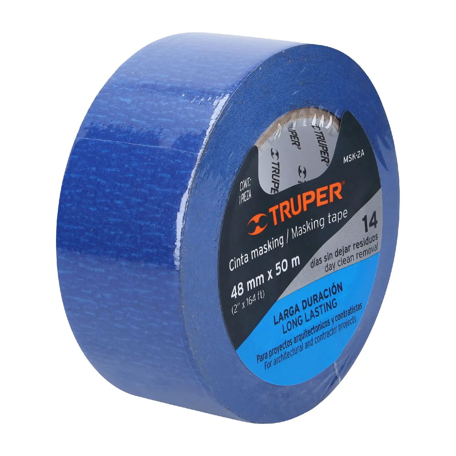 ADHES - Cinta azul para pintores, cinta azul, cinta adhesiva para pintar,  cinta de pintura, anti UV, sin residuos al aire libre, 1.88 pulgadas x 60