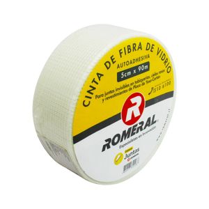 Cinta Fibra D/Vidrio 5Cmx90Mt Rollo Romera - ROMERAL
