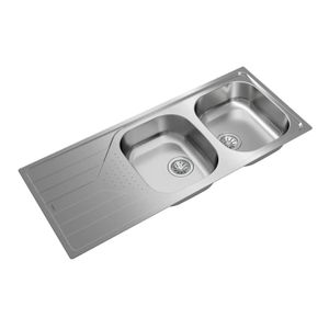Freg. Universo Rev 80 2C 1E Inox C/Valv/Sif - TEKA