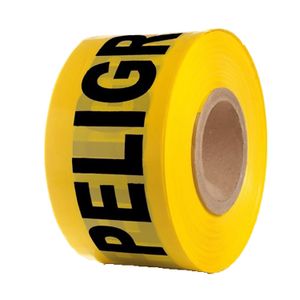 Cinta Seguridad Amarillo Peligro C/Metro - DIPOJAR