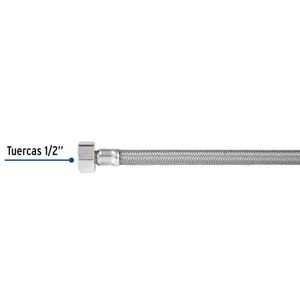 Manguera "T", vinilo, 55 cm, para lavabo - FOSET