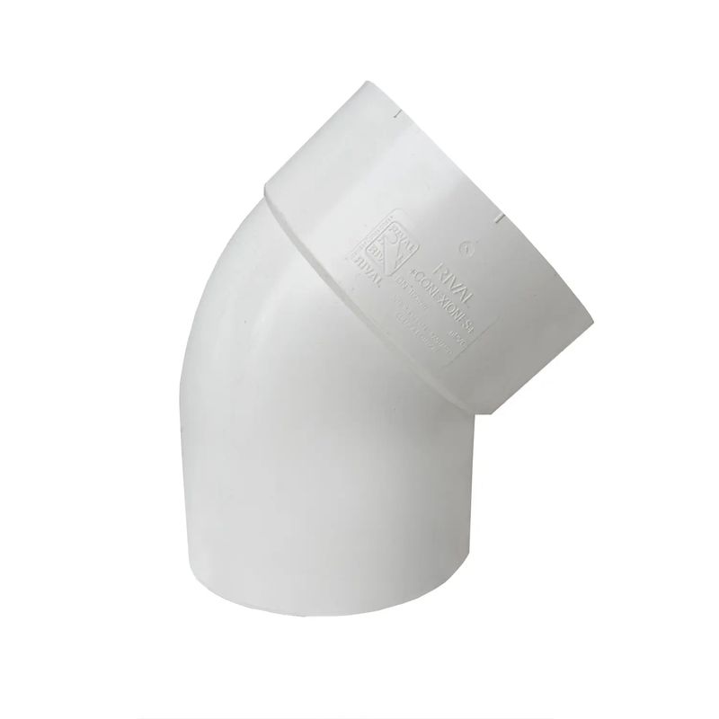 Codo-Pvc-Desague-Ec-50-Mm-X-45G-Rival