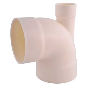 Codo Ramal Desague 110 X 50 X90 - PLASTIGAMA