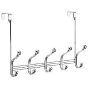 Colgador Cromado Para Puertas 5 Ganchos - ORGILL