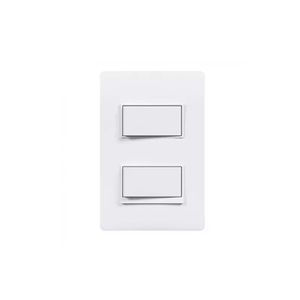 Interruptor Doble 15A Blanco Luzica - BTICINO