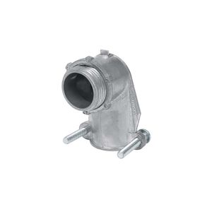 Conector curvo 1" para tubo flexible metálico - VOLTECK