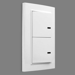 Conmutador Dob Lp Blanco Nieve Veto - VETO