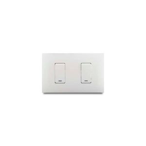 Conmutador Doble Blanco Vive Veto - VETO
