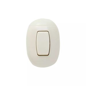 Interruptor Sencill 10A Blanco Sobrepuesoval - BTICINO