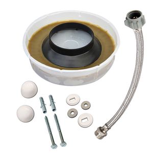 Kit de instalación para baño de descarga al piso con conexión directa. - EDESA