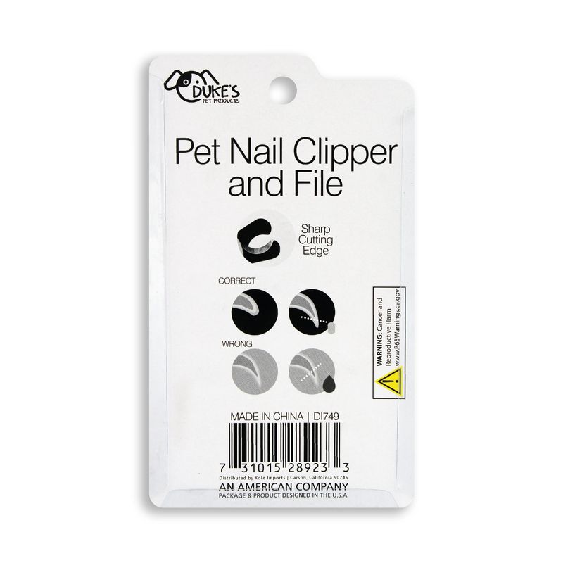 Cortauñas-de-mascotas-plastico-con-mango-ergonomico-y-bordes-de-corte-afiladas-y-lima-metalica-de-14-cm