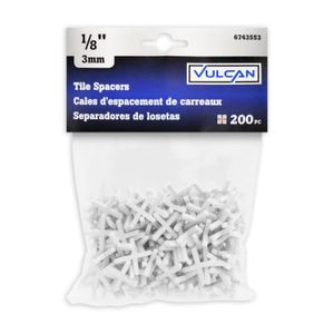 Cruceta P/Azulejo 3Mm 200Und - VULCAN