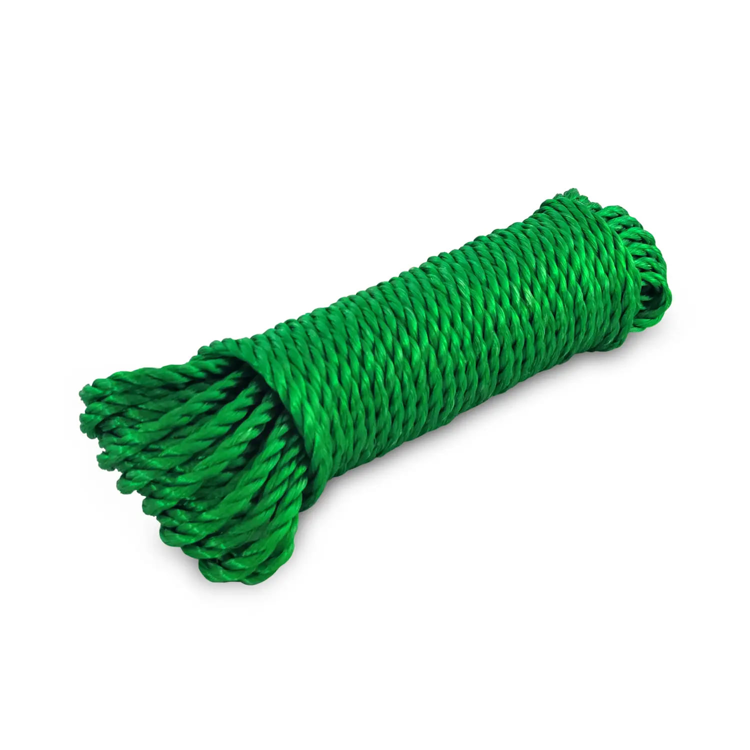 Cuerda elástica Sandow verde (PP), Bobina de 100 m