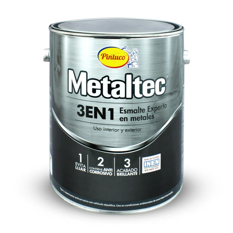 Pintura para metales base accent 1 litro