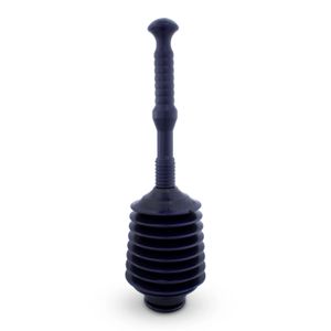 Destapador de cañerías tipo acordeon de 51 cm con mango alargado. Perfecto para destapar inodoros, duchas y fregaderos - MASTER PLUNGER