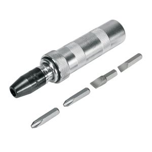 Desarmador de impacto con 4 puntas de acero S2 3/8" - TRUPER