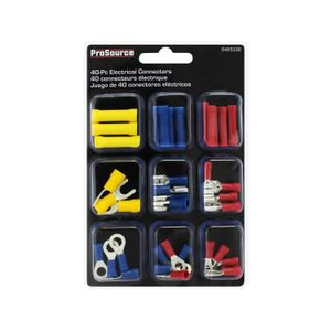 JGO CONECTORES ELECTRICOS 40 PEZAS - PROSOURCE