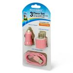 Kit-de-cargadores-de-viaje-que-contiene--1-cable-micro-USB-1-cargador-de-corriente-y-1-cargador-para-auto--pack-x-3