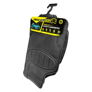 Jgo.3 Pz Moqueta Negra Mediana - SIMONIZ
