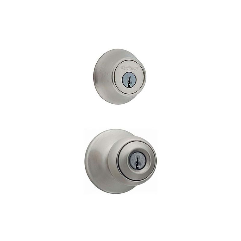 Jgo.Cerrad-Cerrojo-Cr.Satin-Ll-Ll-Kwikset