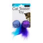 Juguete-para-gato-de-3.5-cm-tipo-pelota-suave-con-sonido-tipo-maracas-con-decoracion-en-su-punta-con-plumas-de-colores