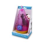 Juguete-para-gato-plastico-tipo-interactivo-tambaleante-de-18cm-tipo-piramide-con-un-cascabel-en-su-interior