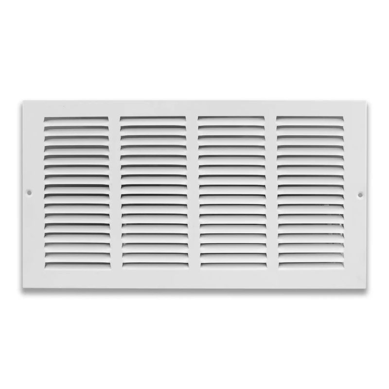  8 rejillas de ventilación de acero inoxidable de 4 pulgadas con rejilla  redonda para rejilla de ventilación de aire de conductos planos con malla  de pantalla para techo de pared 