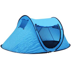 Carpa Basica P/Camping 225X110X90Cm Celest - BASIC LIVING