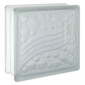 Ladrillo D/Vidrio Gpond 19X19X8 C/C - DRM