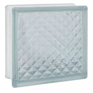 Ladrillo D/Vidrio Lattice 19X19X8 C/U - DRM