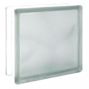 Ladrillo D/Vidrio Misty Cloudy Clear 19X19X8 C - DRM
