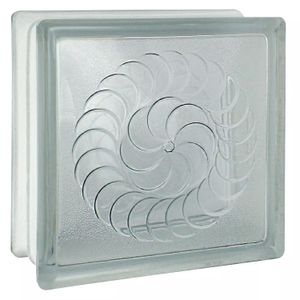 Ladrillo D/Vidrio Nautiles 19X19X8 C/U - DRM