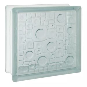 Ladrillo D/Vidrio Rain 19X19X8 C/U - DRM