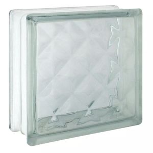 Ladrillo D/Vidrio Rombos Clear 19X19X8 C/U - DRM