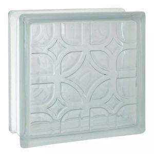 Ladrillo D/Vidrio Well Shape 19X19X8 C/U - DRM