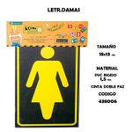 Letr.Damas-18X13Cm