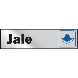 Letrero De Alumino Jale - WRT