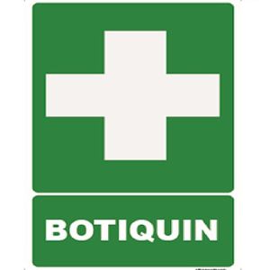 Letrero Botiquin 30 X 20 - SAFETY ECUADOR