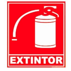 Letrero Extintor 30X20 - SAFETY ECUADOR