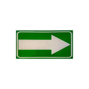 Letrero Flecha Unidireccional 13X18 - ASTRO PUBLICIDAD