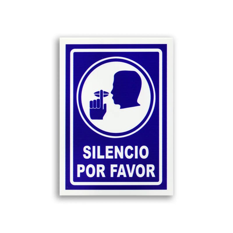 Letrero-Silencio-Por-Favor-13X18